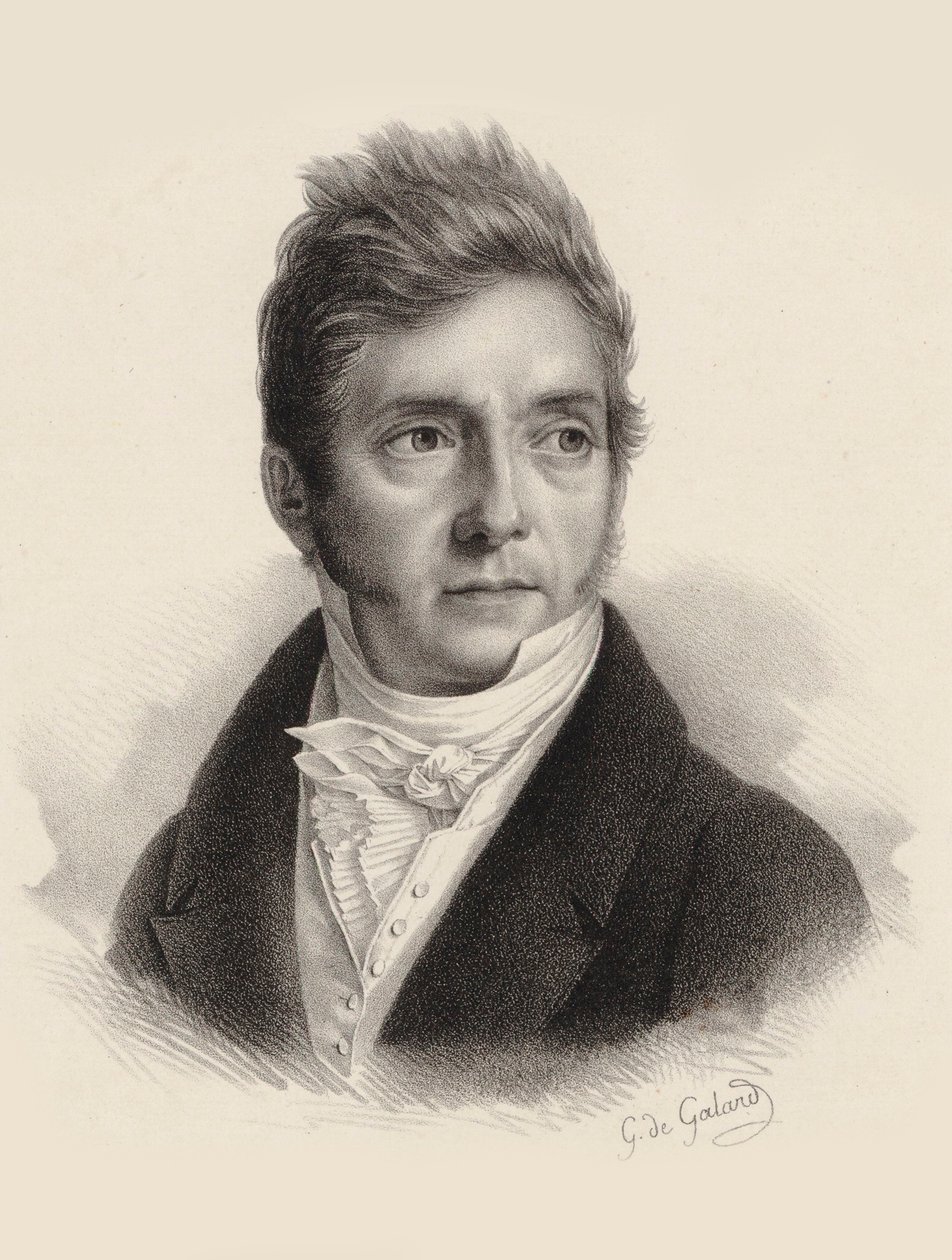 Portrait du compositeur Pierre Jacques Joseph Rode - Gustave de Galard
