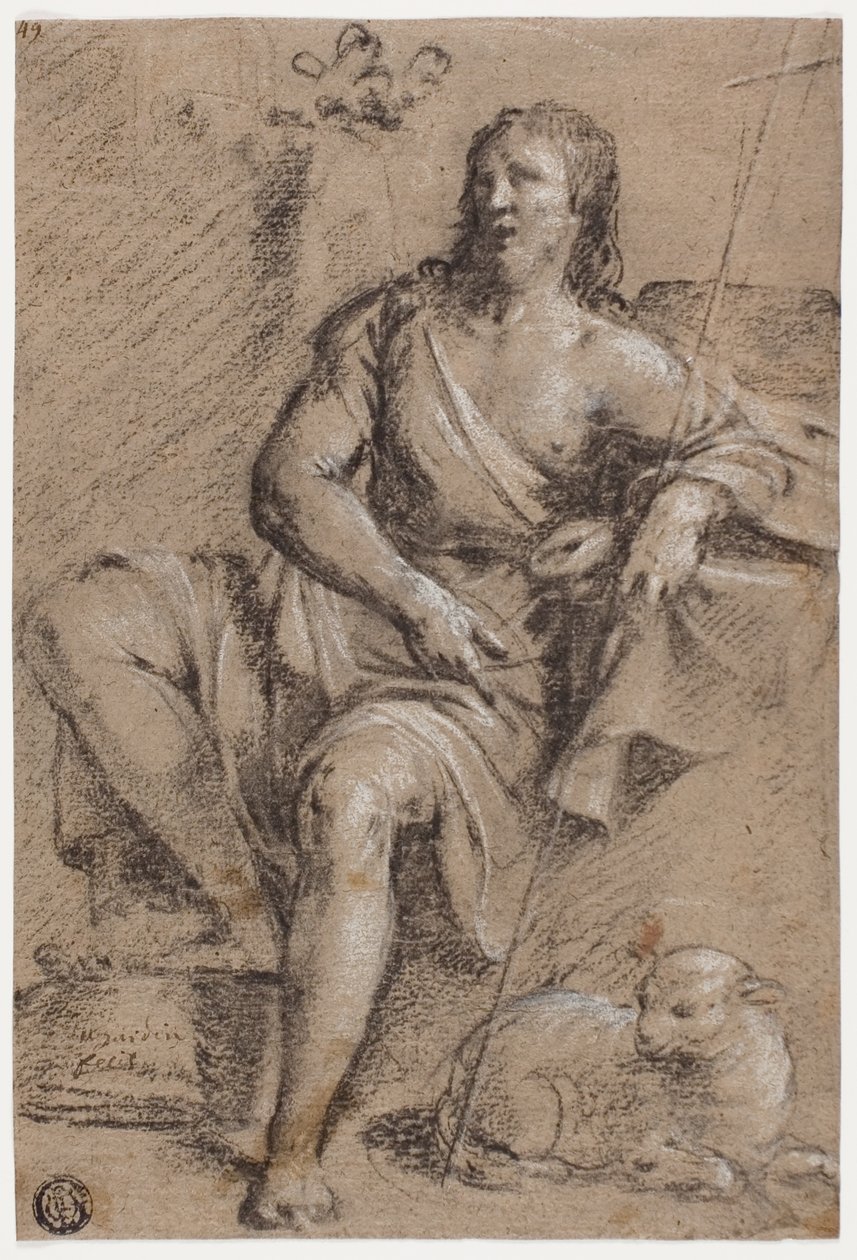 Saint Jean-Baptiste ou Christ le Bon Pasteur - Guy Francois