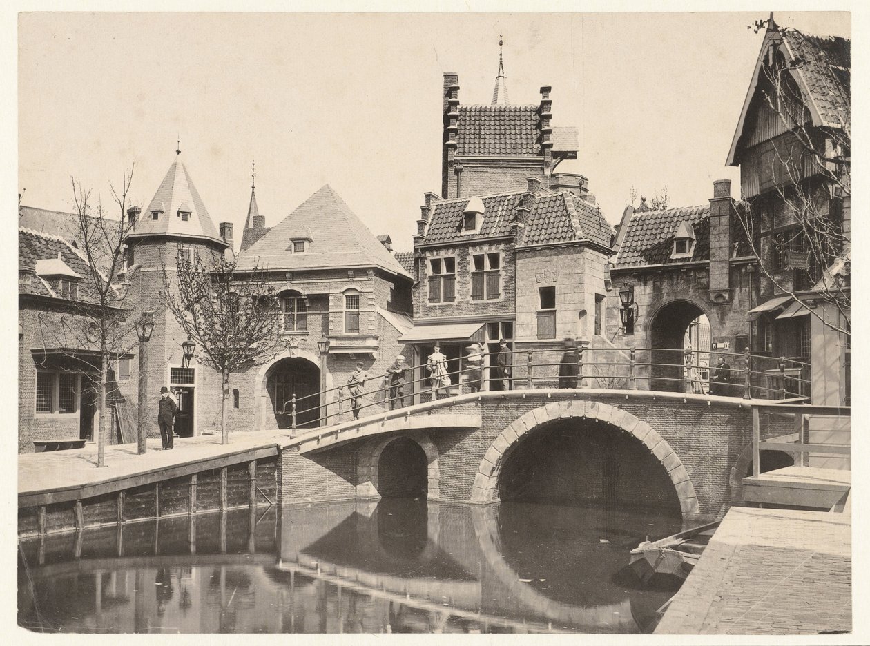 Vue sur un canal à Amsterdam pendant l