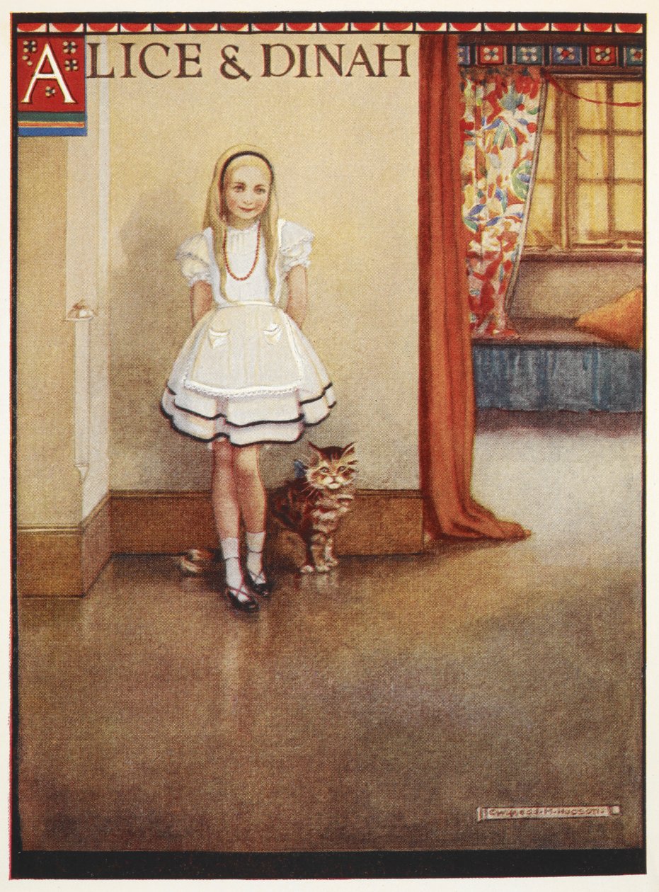 Alice et Dinah le chat tigré - Gwynedd M. Hudson