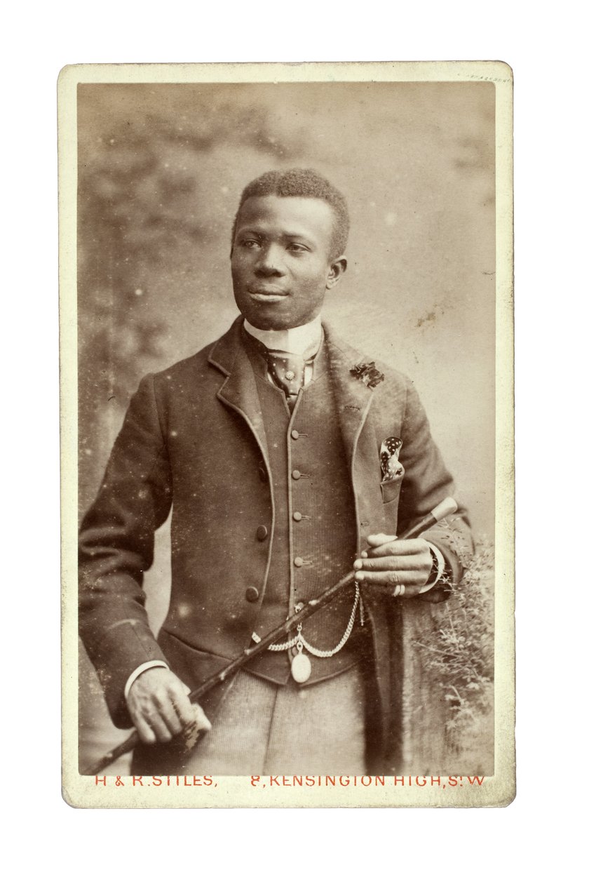 Arthur Boyle, un prince africain, Londres, années 1880 - H. and R. Stiles