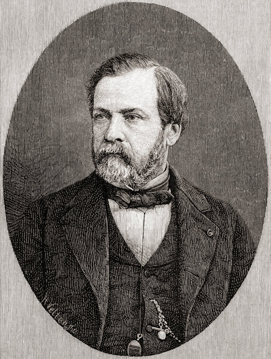 Louis Pasteur, tiré de The Century Illustrated Monthly Magazine, publié en 1884 - H. Velten