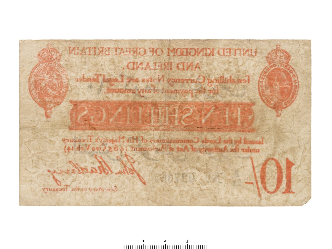 Billet de banque du Royaume-Uni, 1915 - HM Treasury