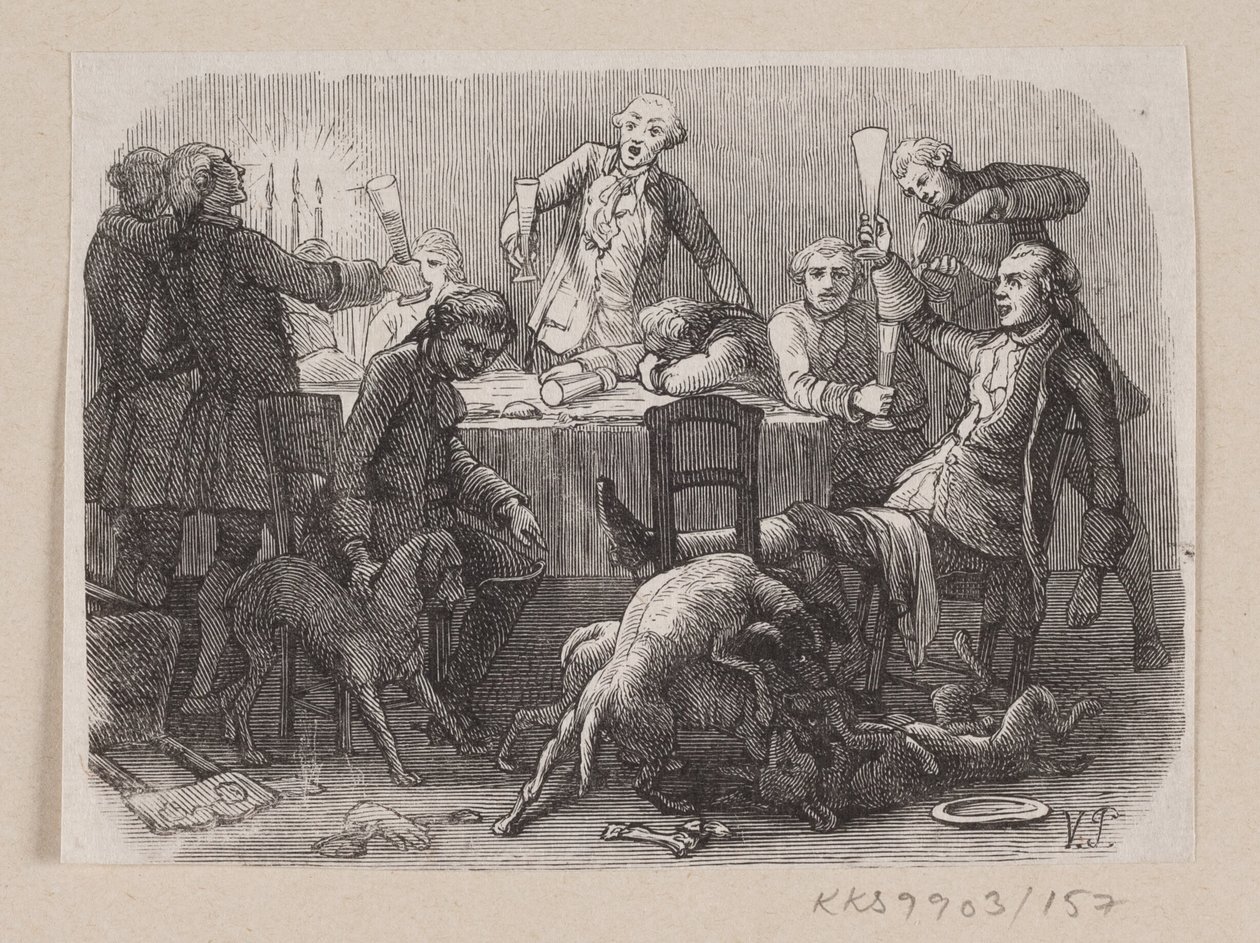 Illustration pour "Tout à sa place" dans H.C. Andersen, "Contes et histoires", Tome 2 - H.P. Hansen