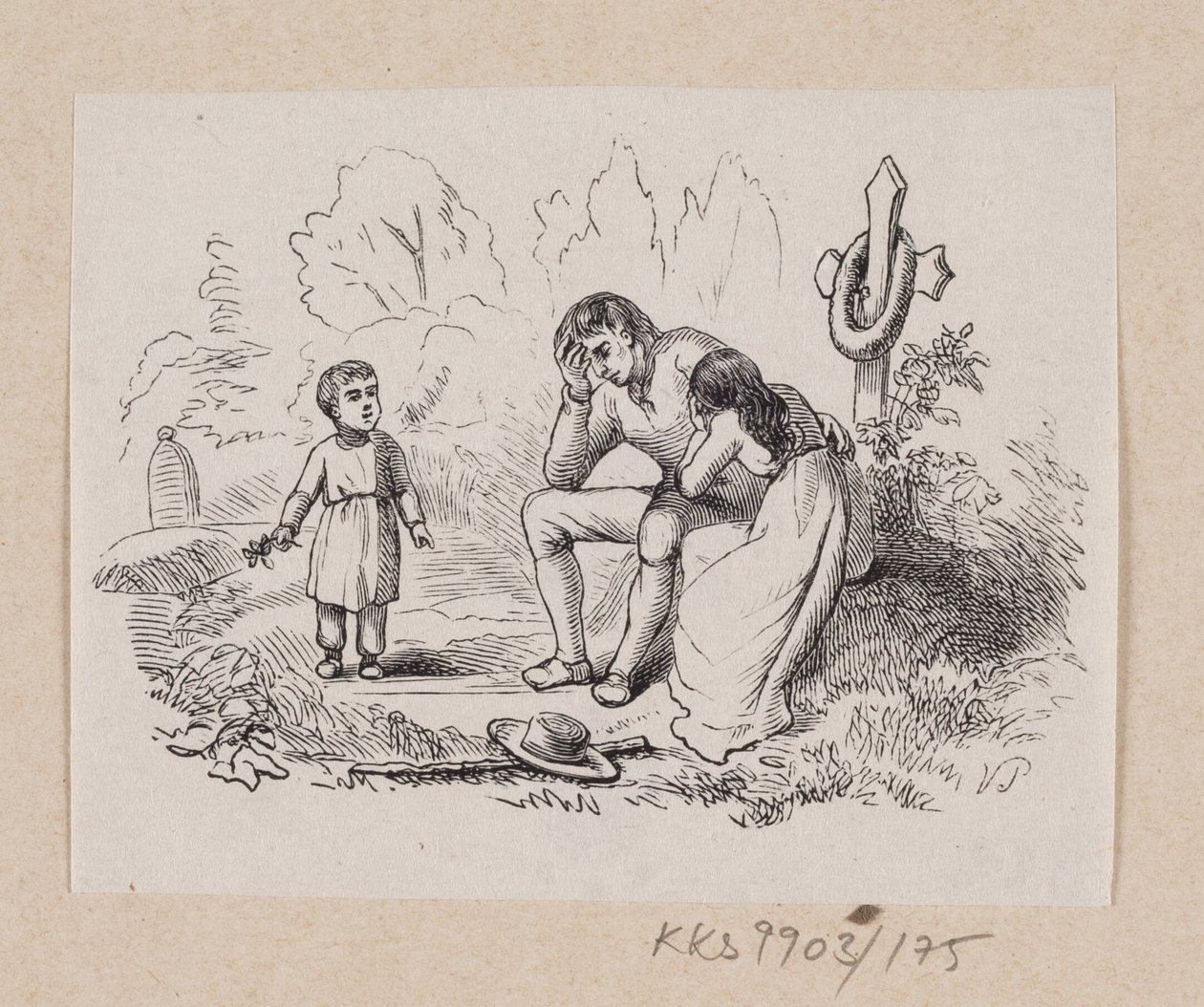 Illustration pour "La dernière Perle" dans H.C. Andersen, "Contes et Histoires", Tome 2 - H.P. Hansen