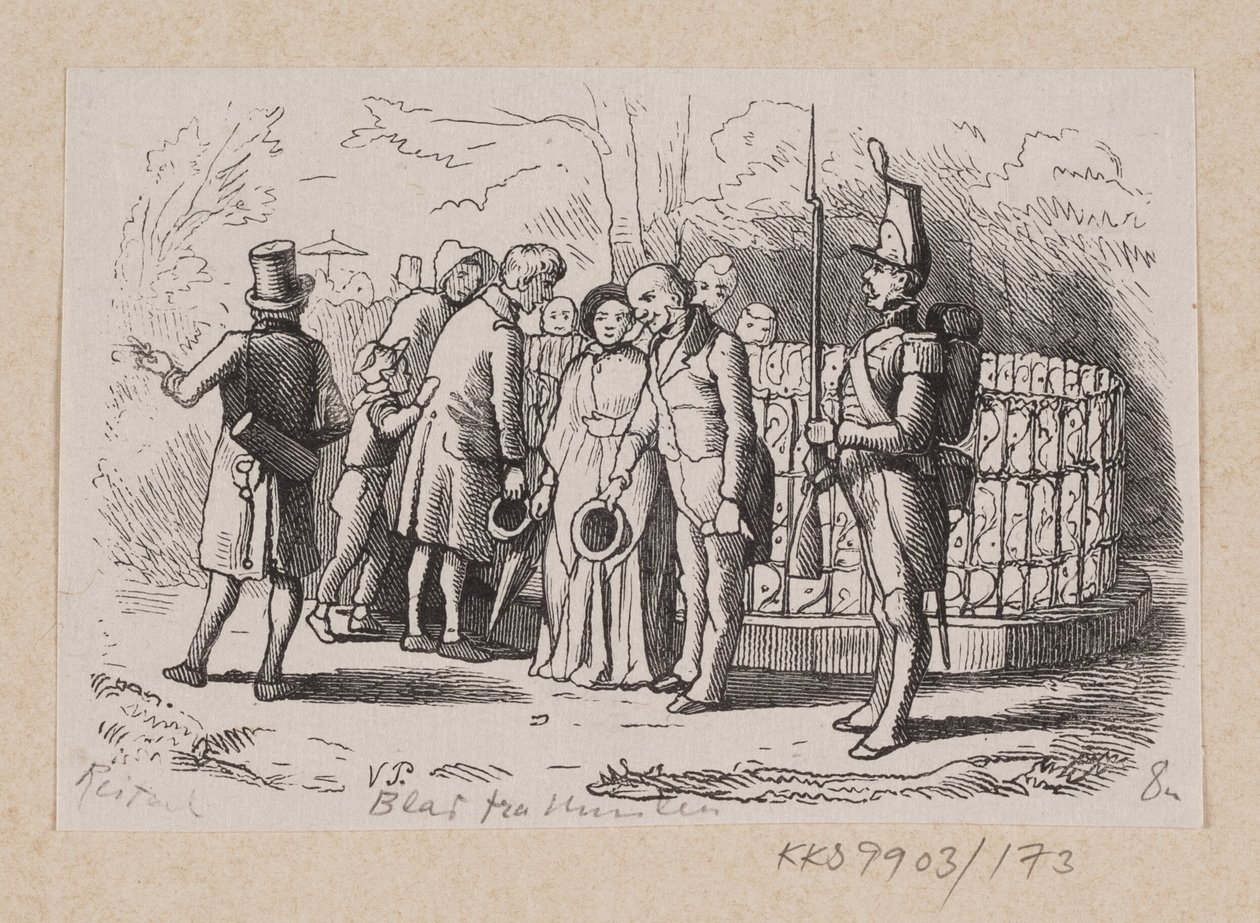 Illustration de "Une feuille du ciel" dans H.C. Andersen, "Contes et histoires", Tome 2 - H.P. Hansen