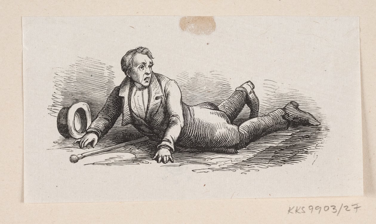 Illustration pour "Les Galoshes du bonheur" dans H.C. Andersen, "Contes et histoires", Tome 1 - H.P. Hansen