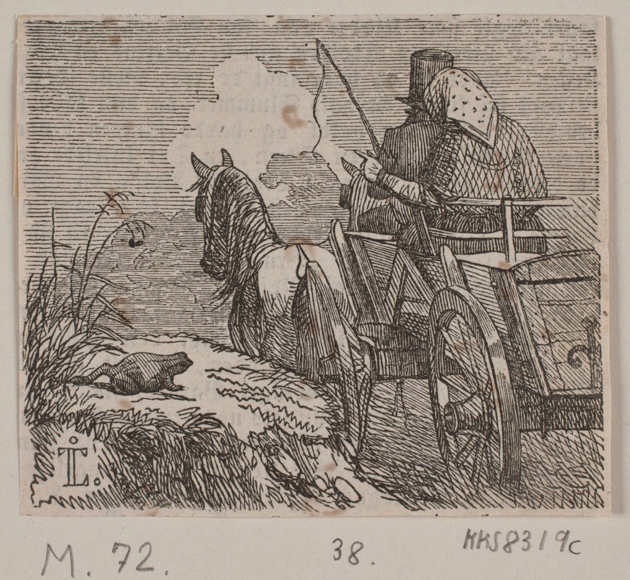 Illustration pour "Gjordemoderen og Trolden" - H. C. Henneberg