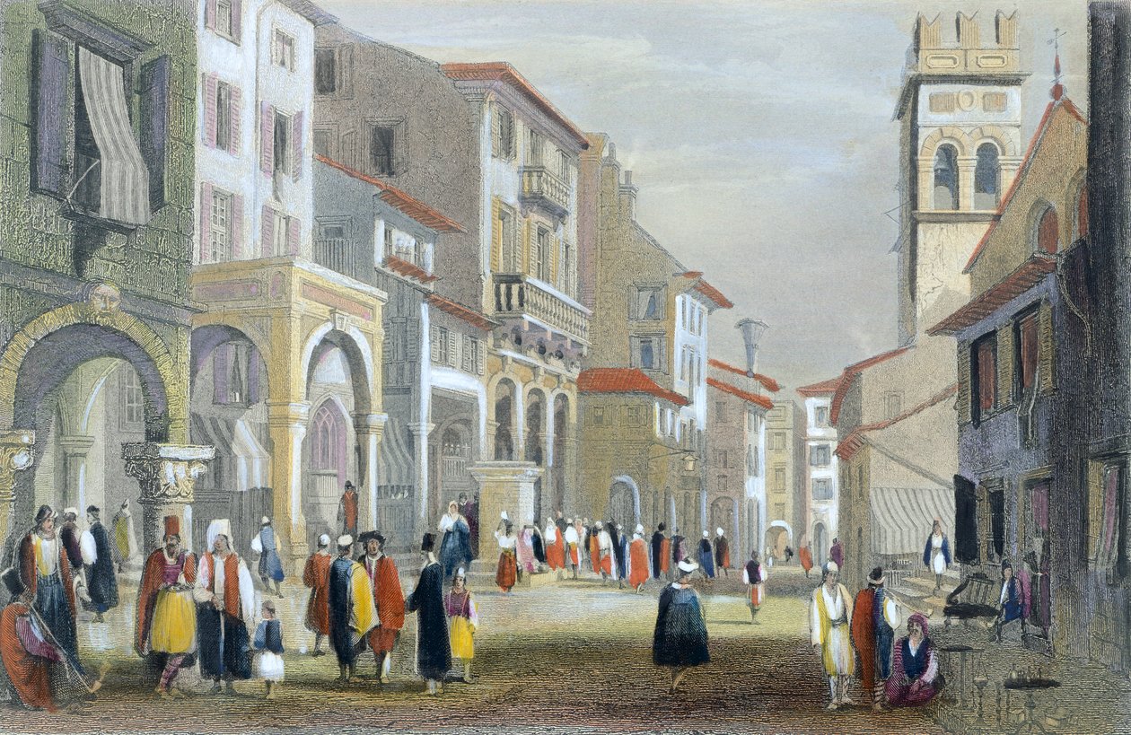 La Route Royale, Corfou - H. E. Allen