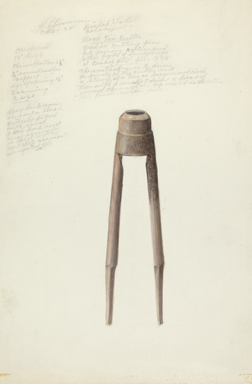 Bishop Hill : Coupeur de chevilles - H. Langden Brown
