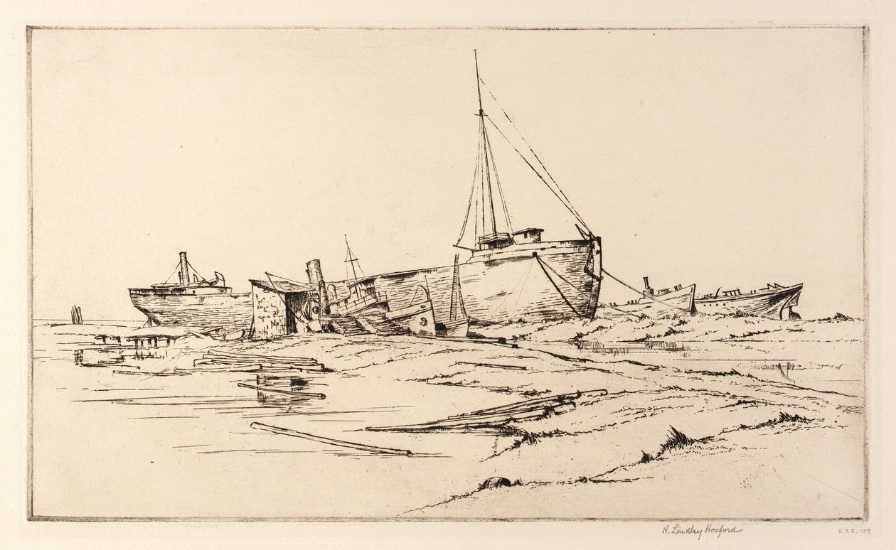 Cimetière marin, Port Arthur - H. Lindley Hosford