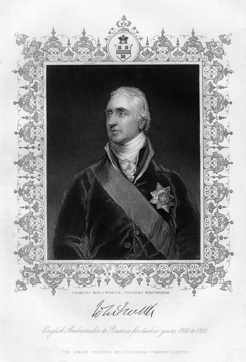 Charles Whitworth, Vicomte Whitworth - H. Robinson