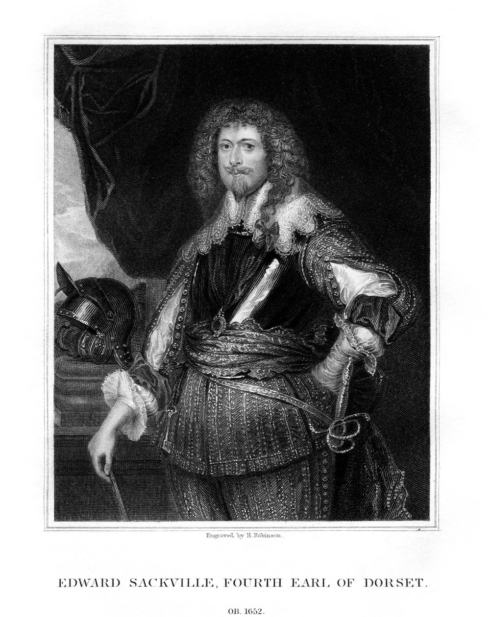 Edward Sackville, 4ème comte de Dorset, soldat et homme d