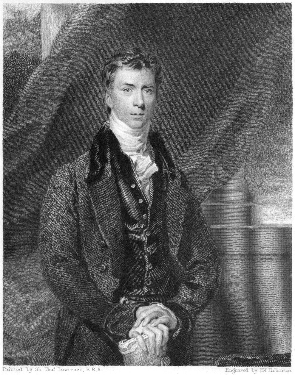 Henry Peter Brougham, 1er Baron Brougham et Vaux, avocat et homme politique écossais, 1833 - H. Robinson