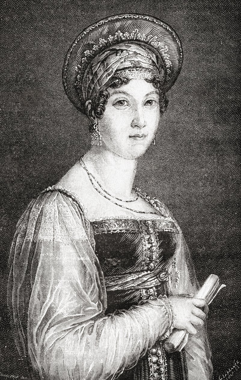 Mademoiselle Mars, gravée par La Plante, de 