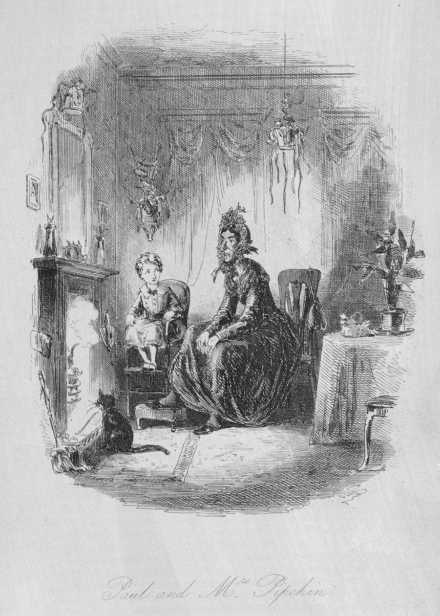 Paul et Mme Pipchin, illustration de 