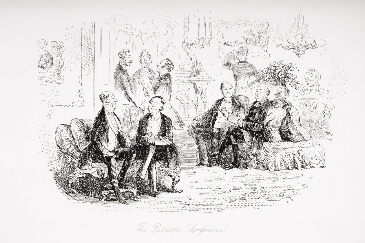 La Conférence patriotique, illustration de 