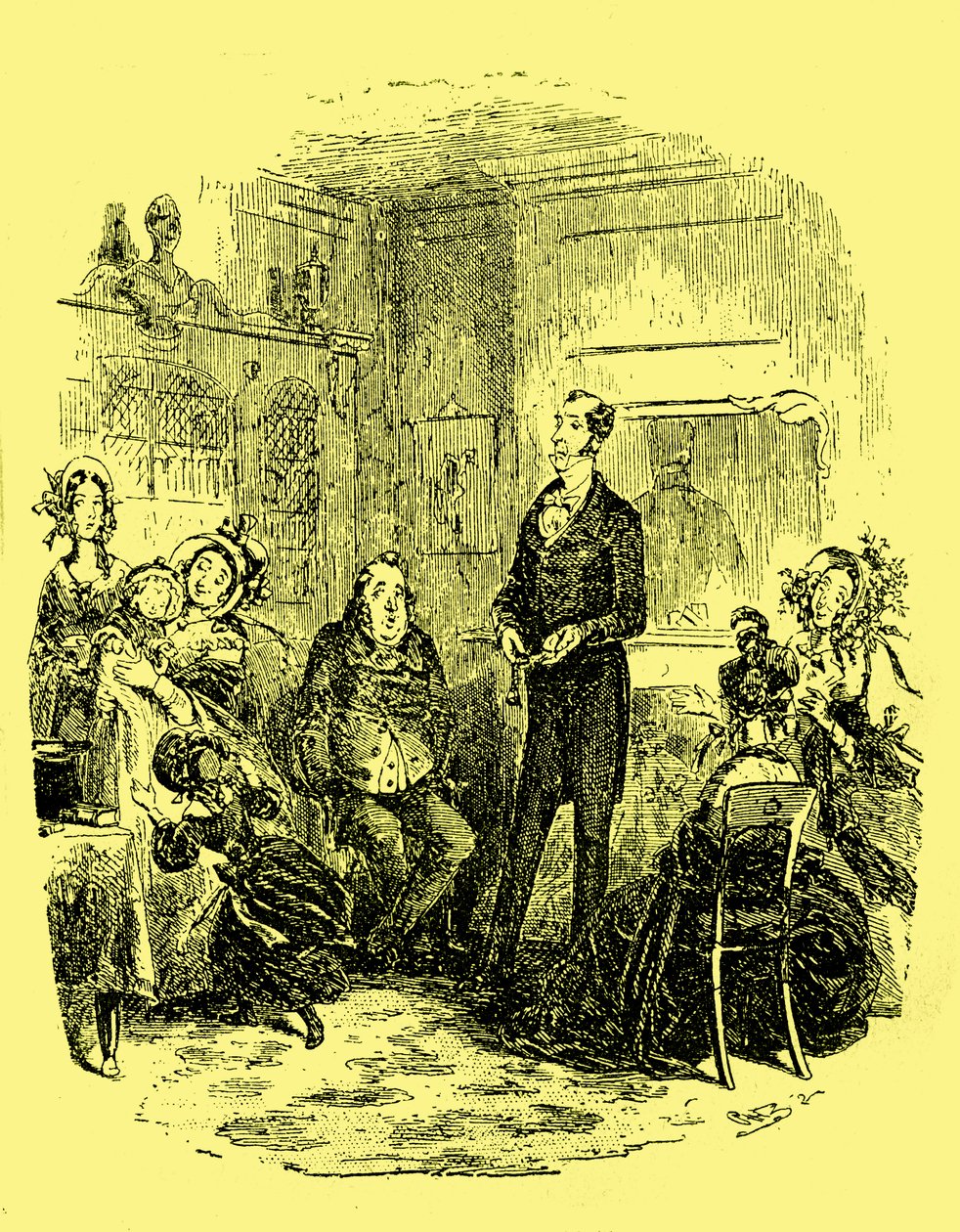 Dombey et Fils par Charles Dickens - Hablot Knight Browne