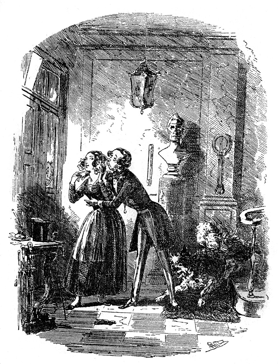 Dombey et Fils par Charles Dickens - Hablot Knight Browne