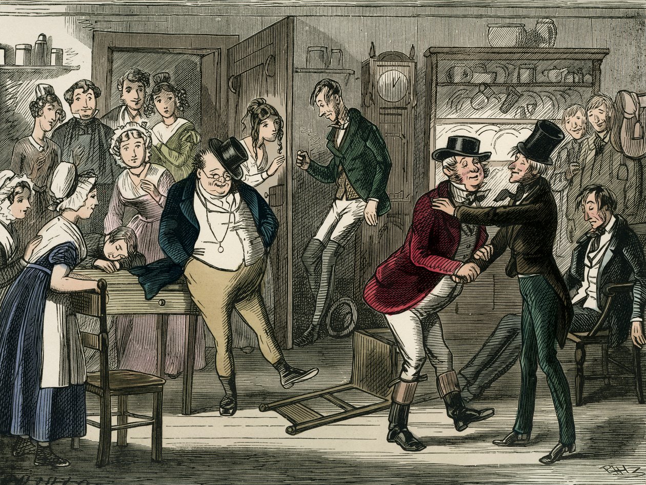 Le club Pickwick - Hablot Knight Browne