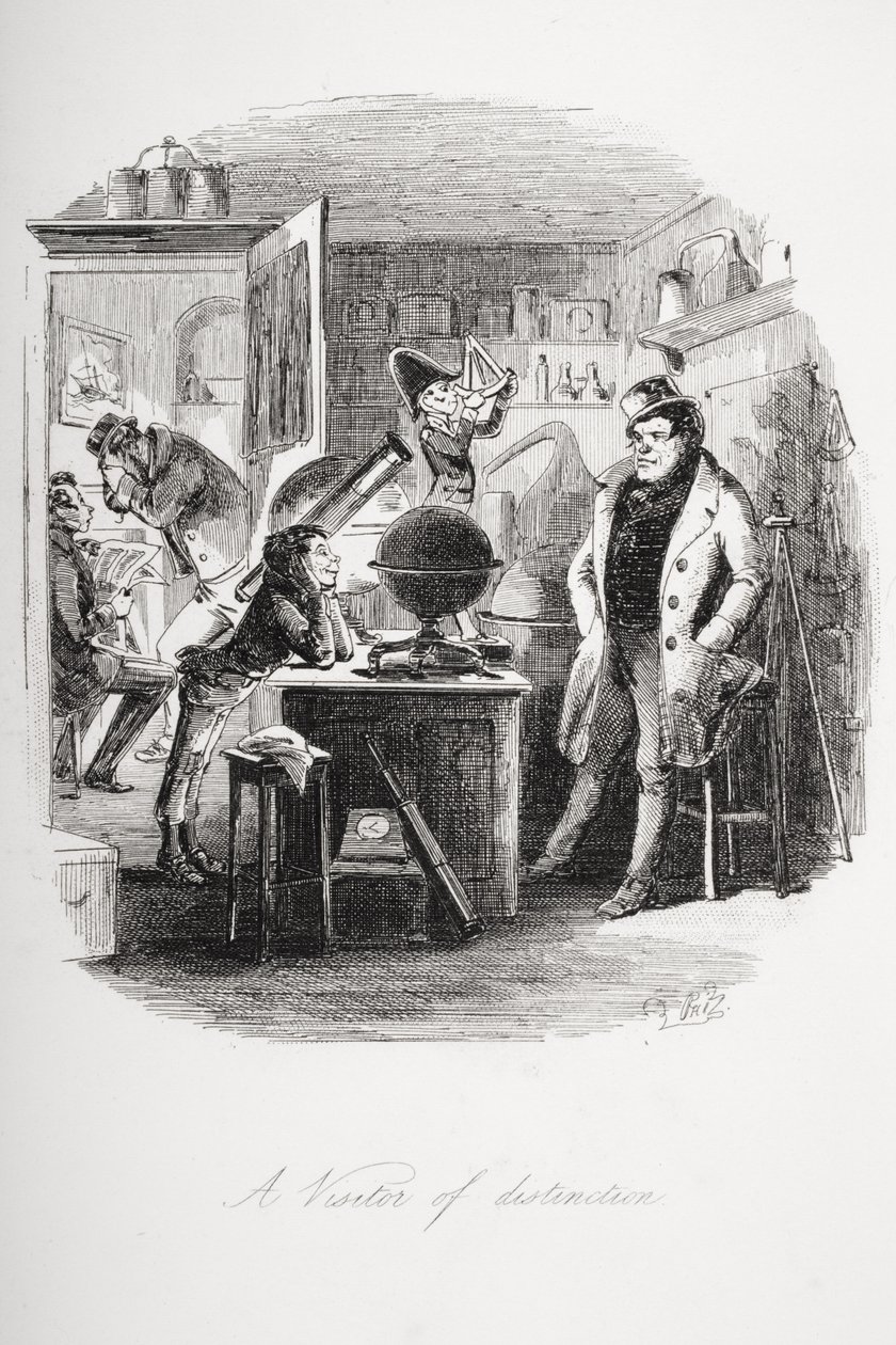 Un visiteur de distinction, illustration de 