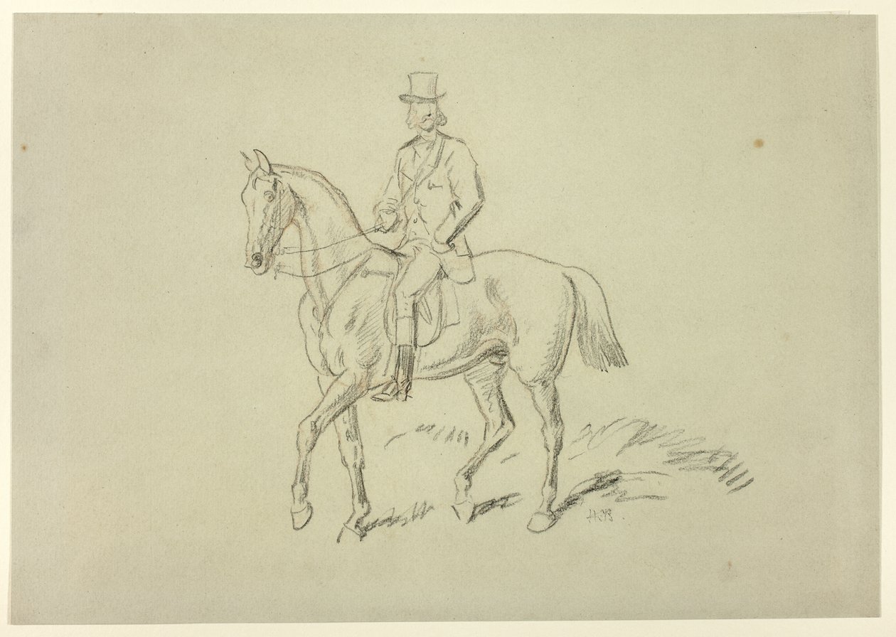 Cavalier - Hablot Knight Browne
