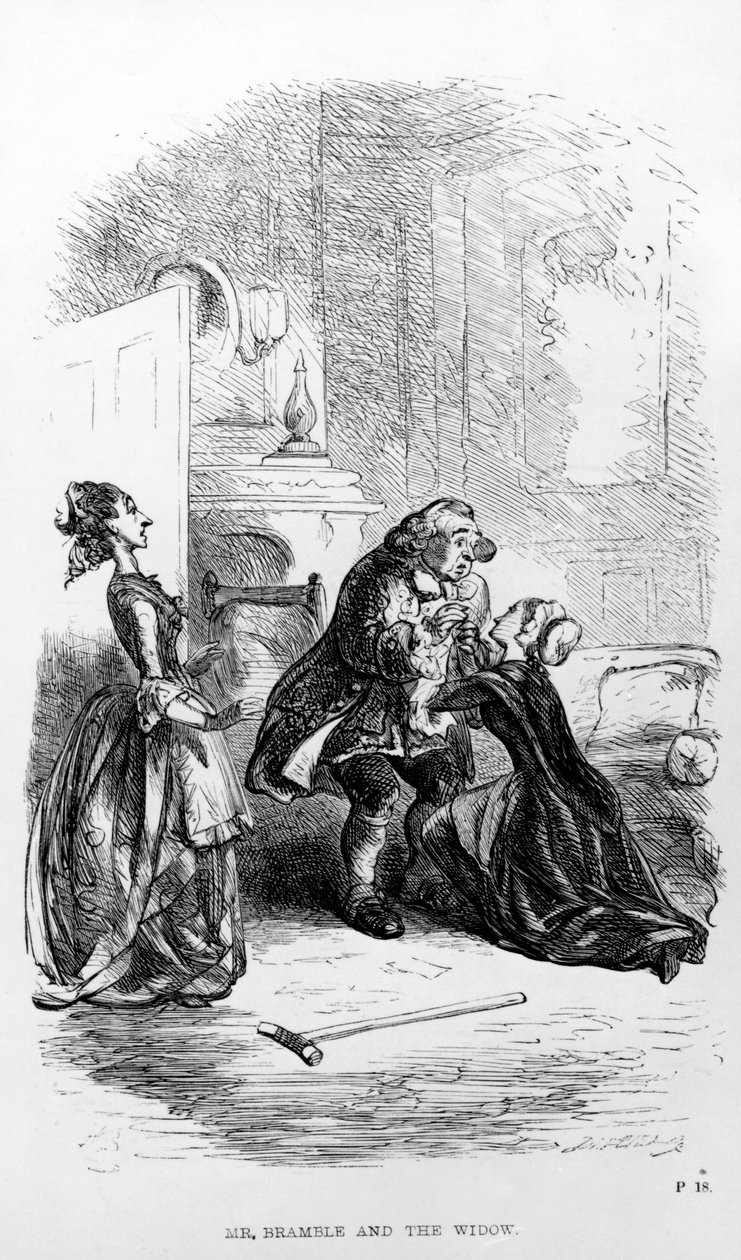 M. Bramble et la veuve de 