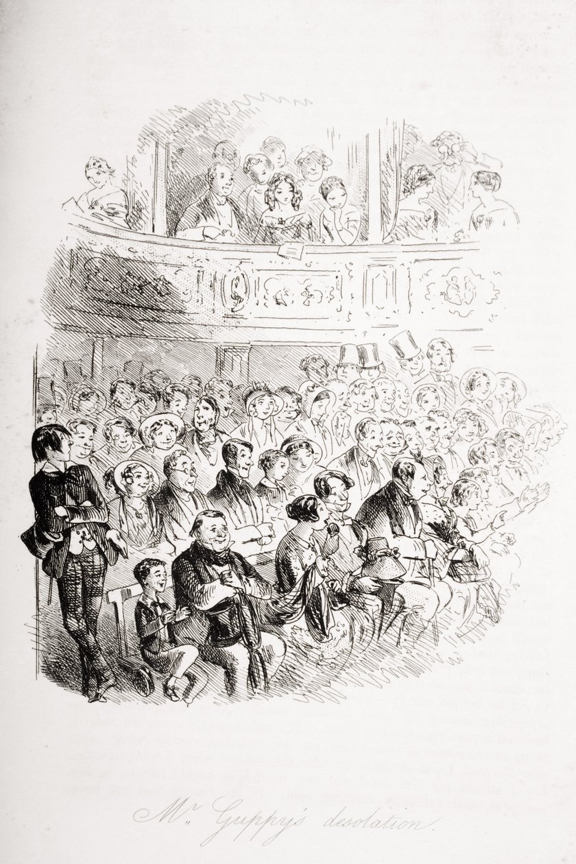 La désolation de M. Guppy, illustration de 