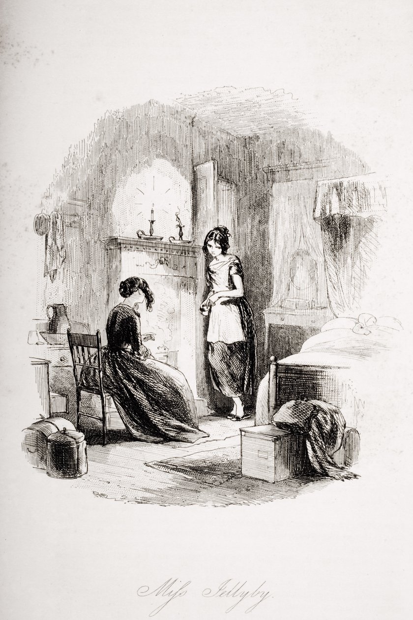 Mme Jellyby, illustration de 