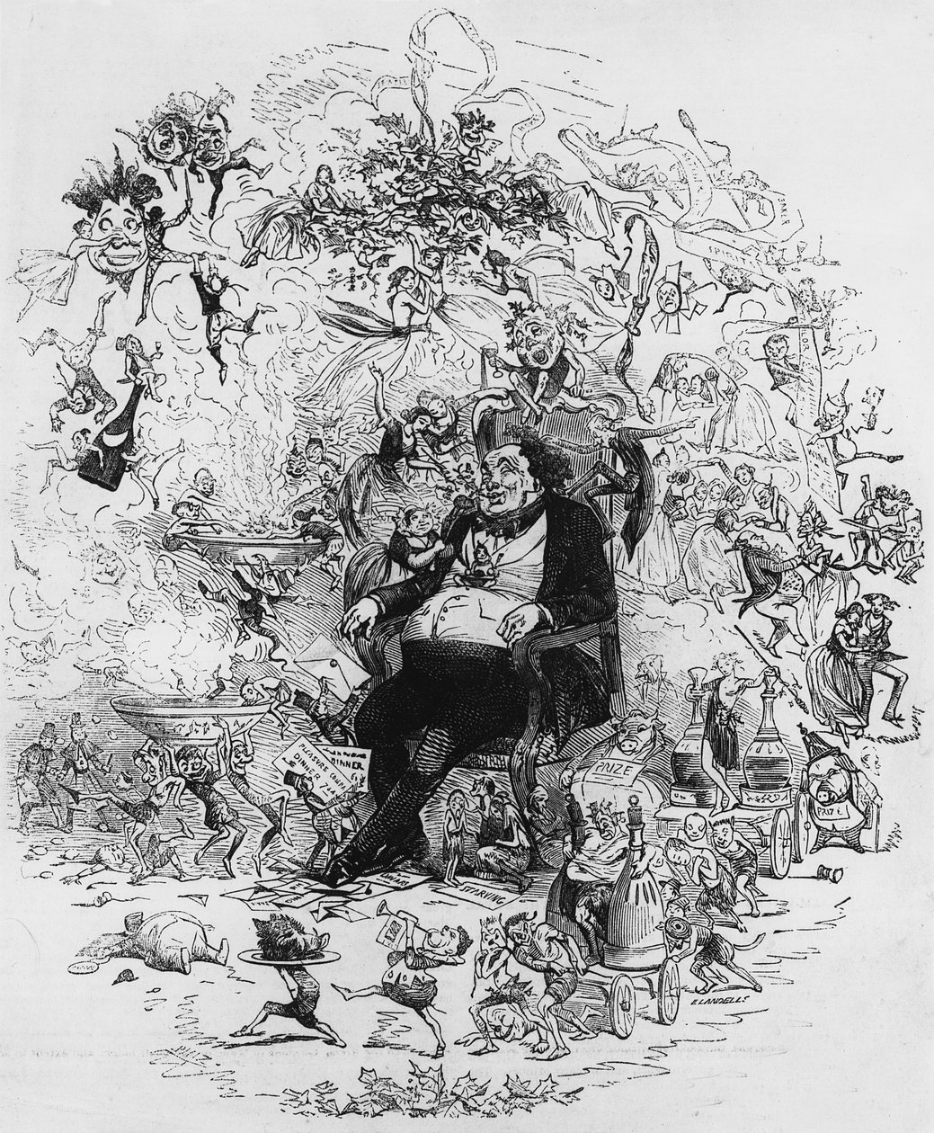Notre rêve de Noël - Hablot Knight Browne