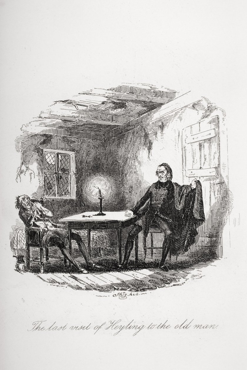 La dernière visite de Heyling au vieil homme, illustration de 