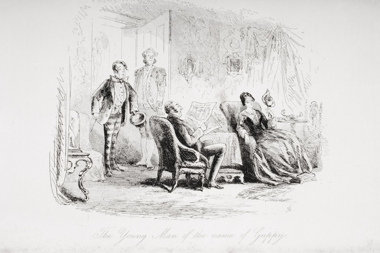 Le jeune homme nommé Guppy, illustration de 