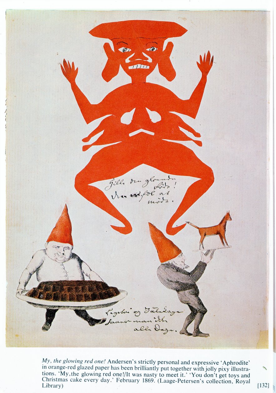 Mon, le rouge éclatant ! - Hans Christian Andersen