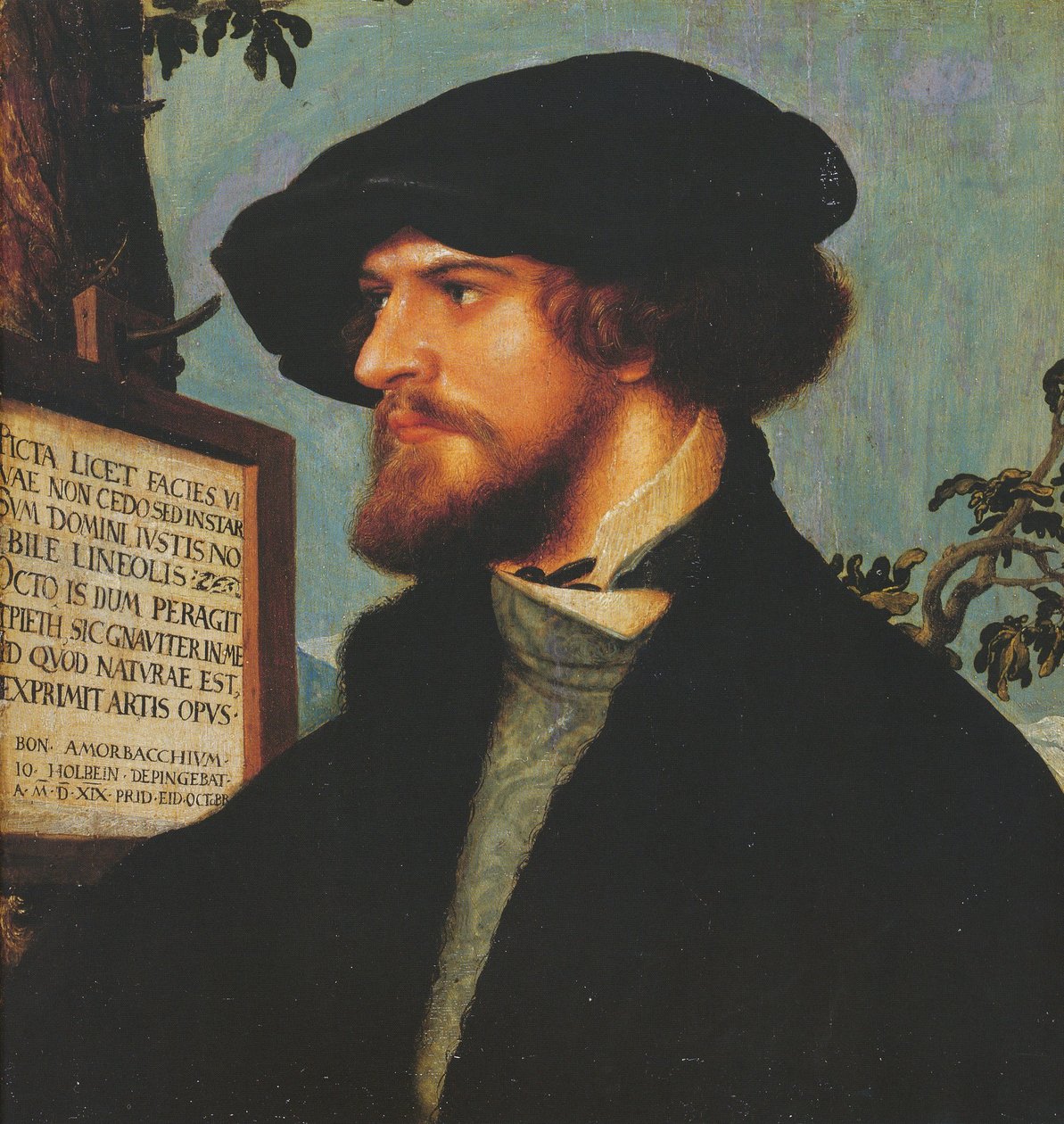 Portrait de Bonifacius Amerbach - Hans Holbein