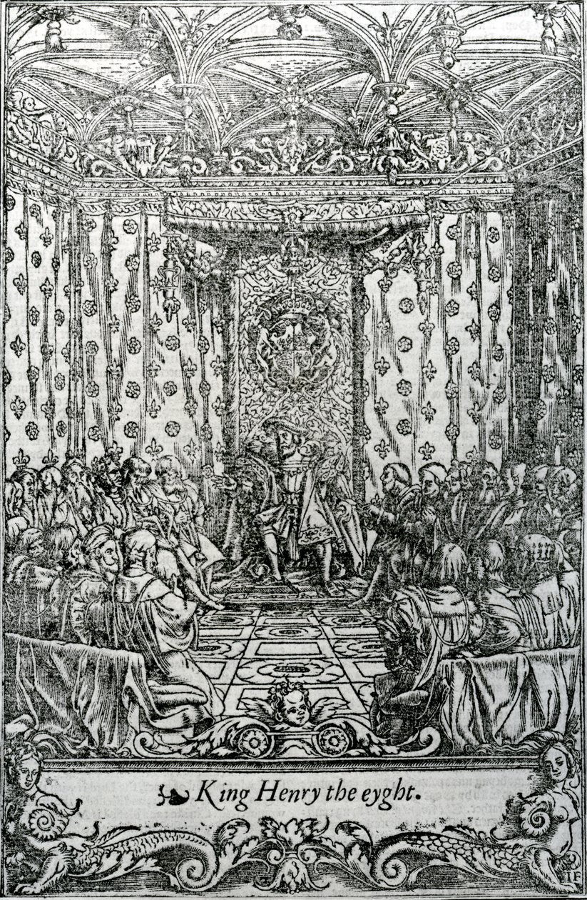 Le roi Henri VIII, illustration de 