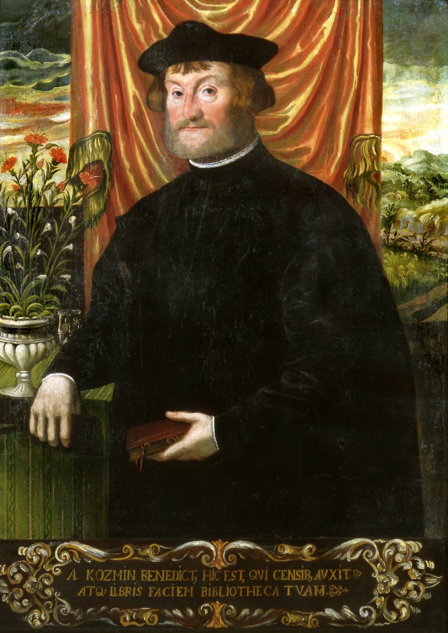 Portrait de Benedykt Komiczyk de Komin - Hans Holbein der Jüngere