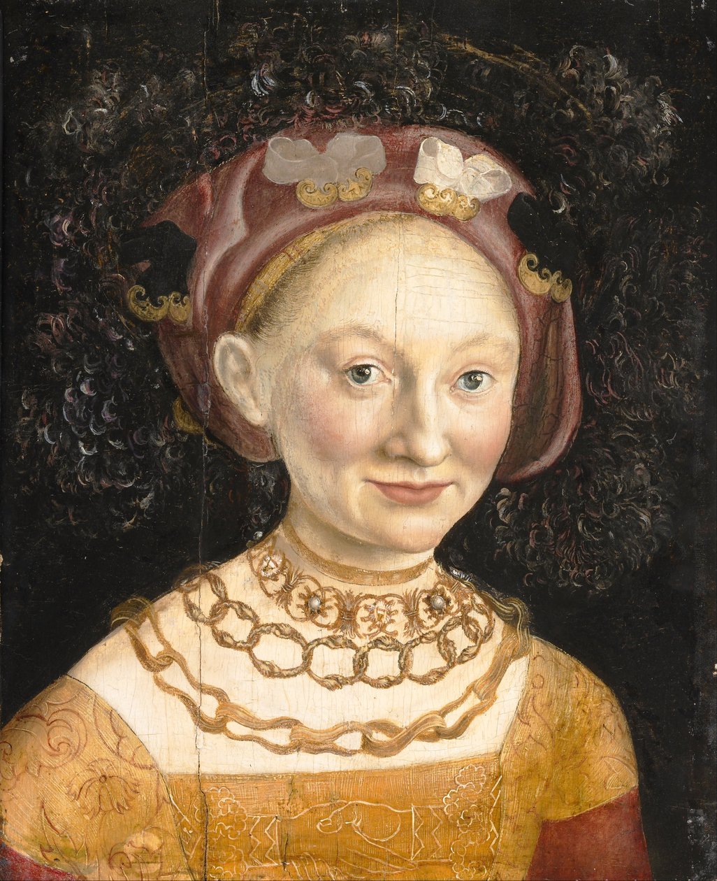 Portrait de la princesse Émilie de Saxe - Hans Krell