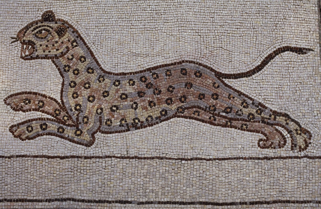 Un léopard (mosaïque) - Hans Leonard Schaufelein