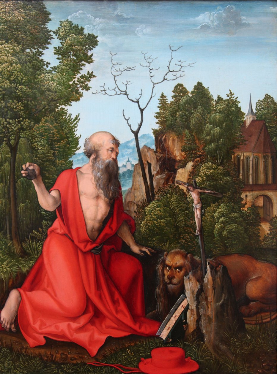 Saint Jérôme - Hans Leonhard Schäufelein
