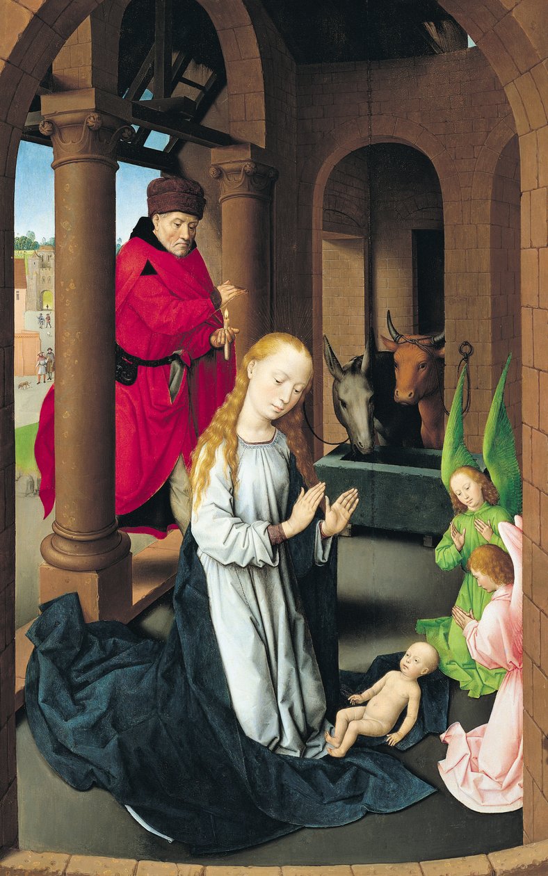 La Nativité, aile gauche d
