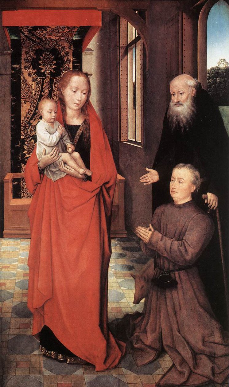 Vierge et Enfant avec Saint Antoine l