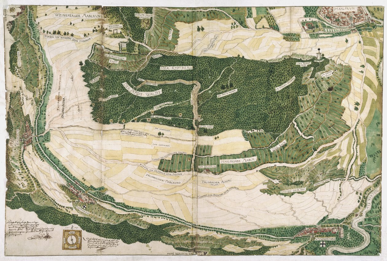 Territoire de la ville impériale de Heilbronn - Hans Peter Eberlin