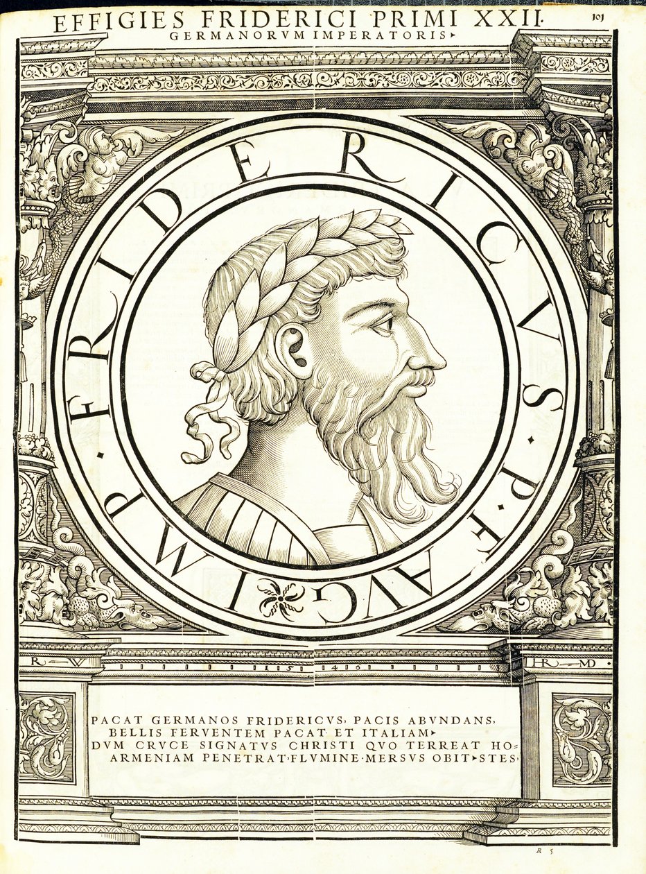 Fridericus I, illustration de 