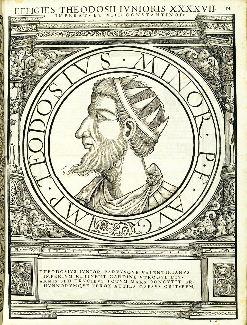 Theodosius Iunior, illustration de 