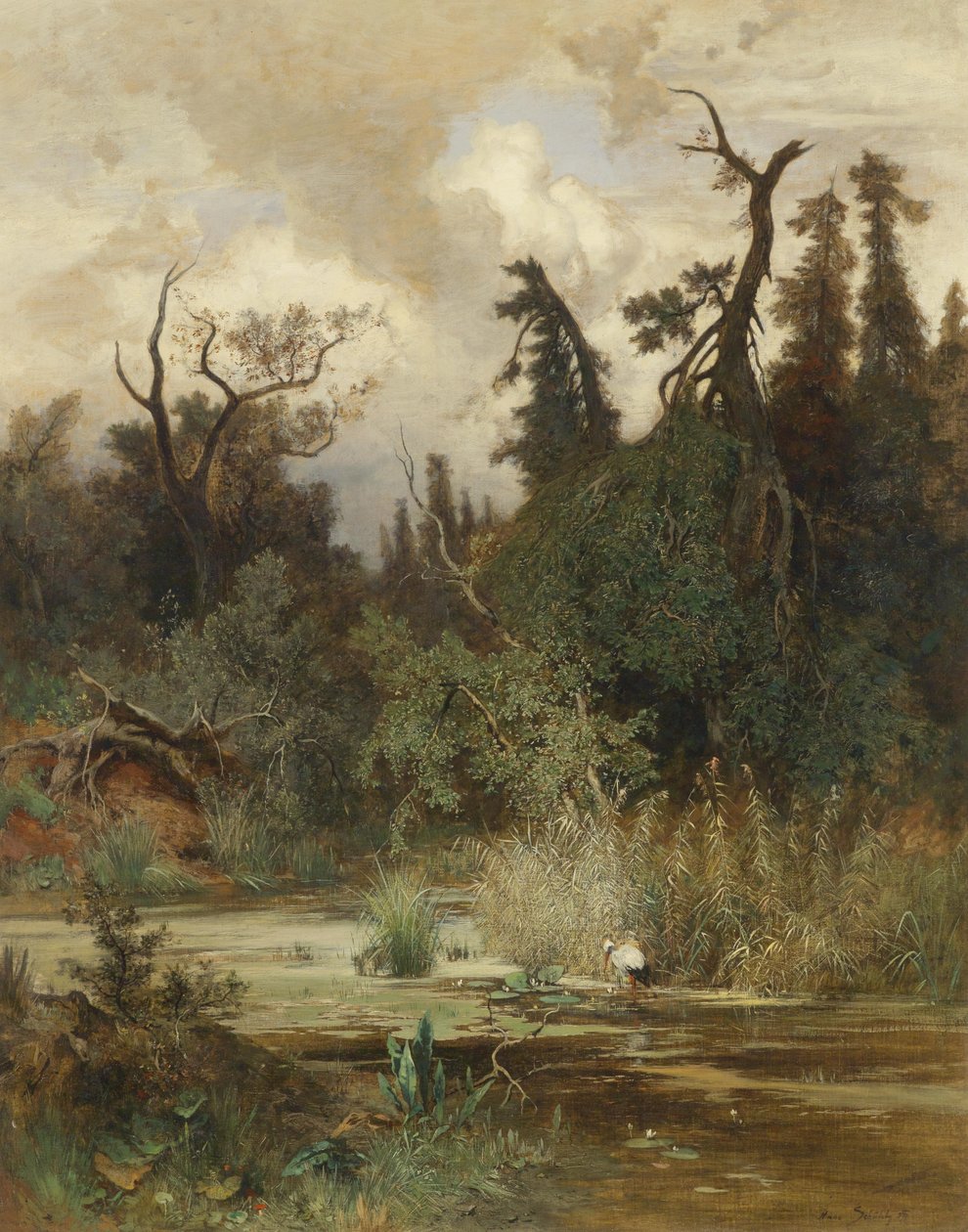 Été dans la forêt alluviale - Hans Schühly
