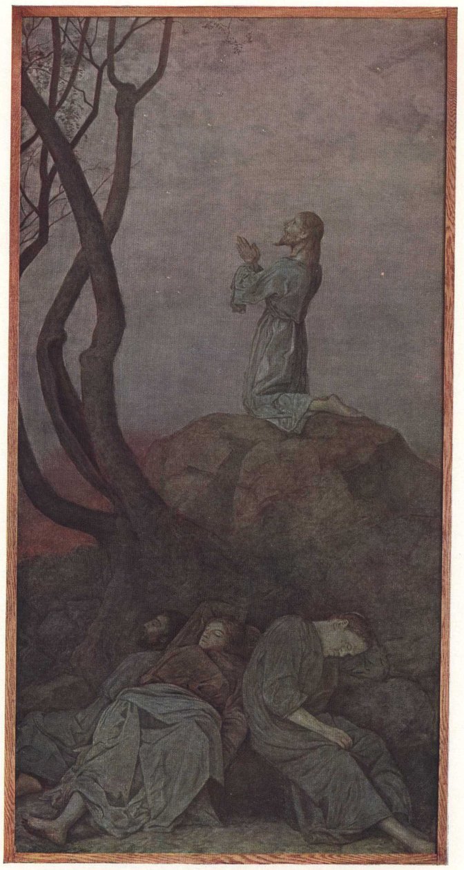 Christus am Olberg - Hans Thoma