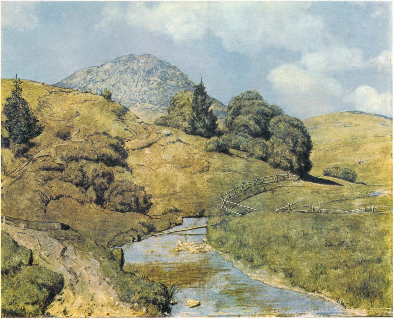 Le Blössling près de Bernau - Hans Thoma