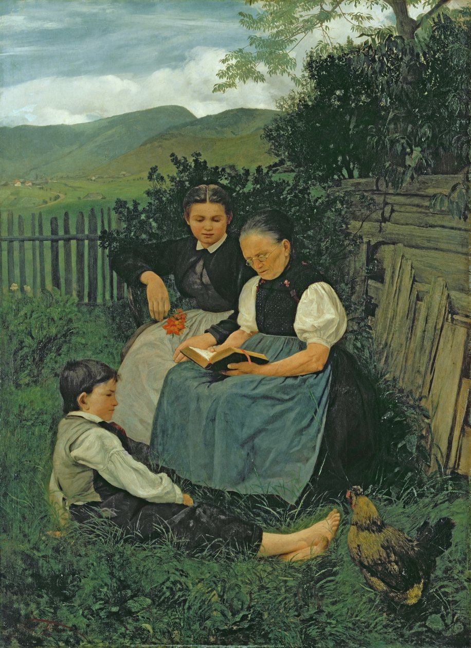 La fin de la journée, 1868 - Hans Thoma