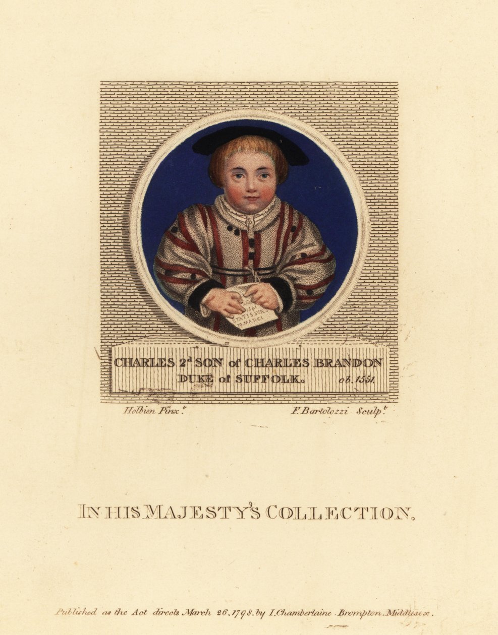 Charles Brandon, 3e duc de Suffolk - Hans (after) Holbein the Younger