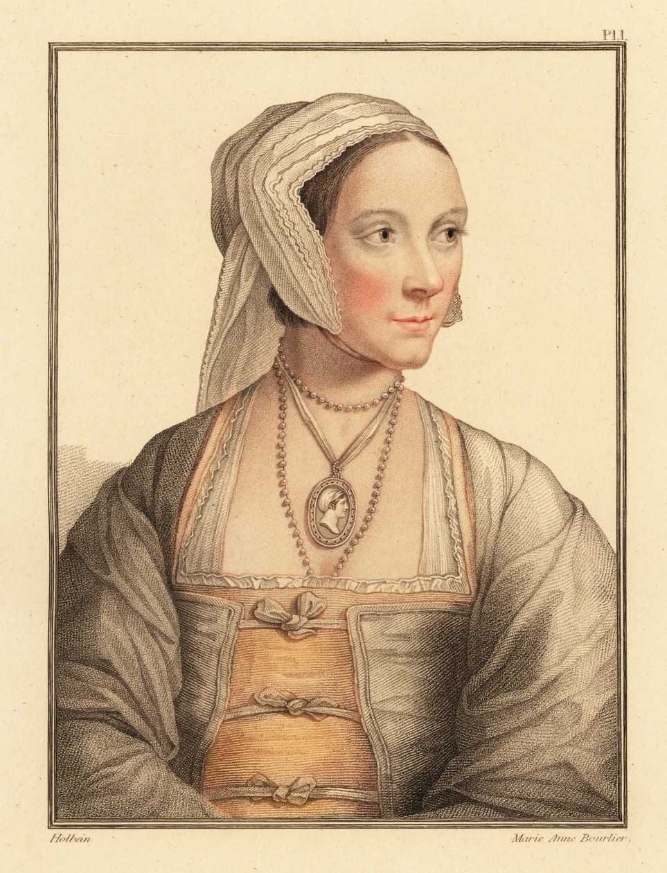Cicely, fille de Sir Thomas More, 1812 - Hans (after) Holbein the Younger